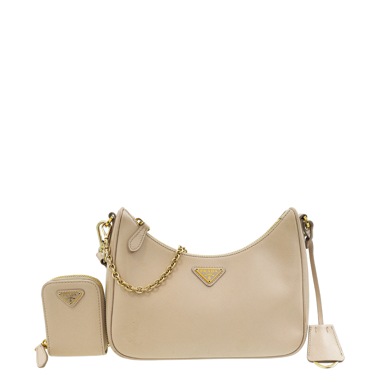 Prada Beige Re-Edition 2005 Bag