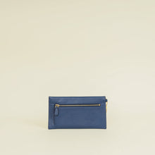 Prada Bluette Envelope Wristlet Chain Clutch