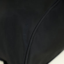 Prada Black Nylon Logo Backpack Bag