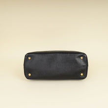 Prada Black Lux Gardener's Small Tote Bag
