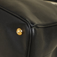 Prada Black Lux Gardener's Small Tote Bag