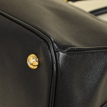 Prada Black Lux Gardener's Small Tote Bag