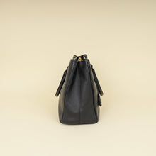 Prada Black Lux Gardener's Small Tote Bag