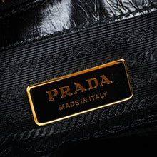 Prada Black Large Logo Tote Bag