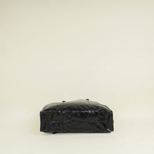 Prada Black Large Logo Tote Bag