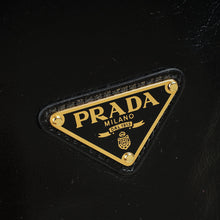 Prada Black Large Logo Tote Bag