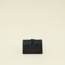 Prada Black Cahier Studded Shoulder Bag