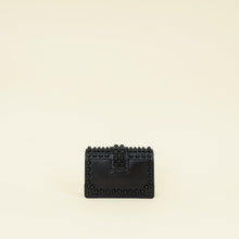 Prada Black Cahier Studded Shoulder Bag
