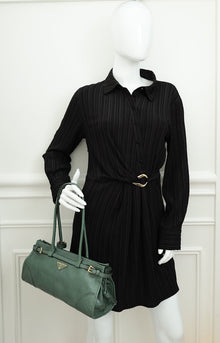 Prada Green Bonnie Medium Handbag