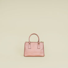 Prada Metallic Rose Galleria Small Tote Bag