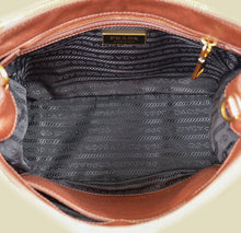 Prada Metallic Rose Galleria Small Tote Bag