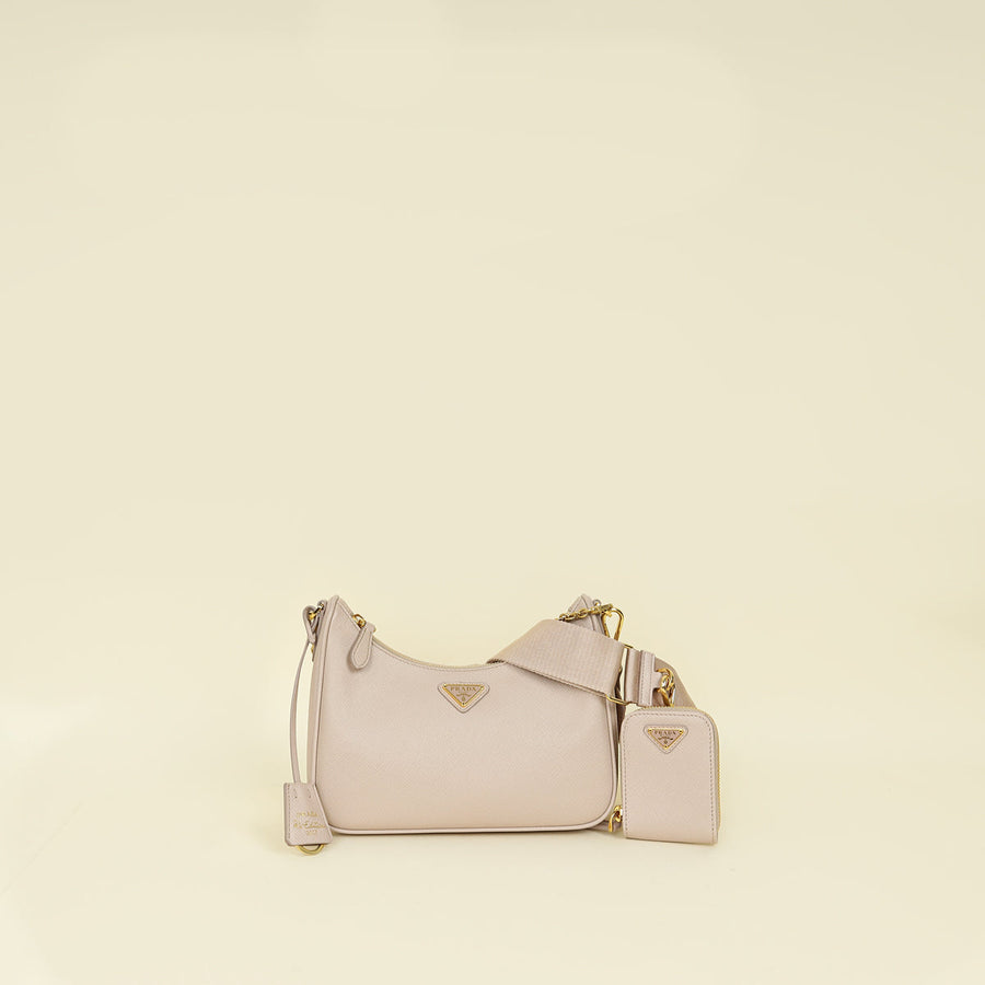 Prada Beige Re-Edition 2005 Bag
