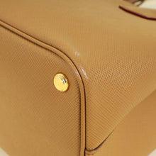 Prada Caramel Cuir Double Handle Large Bag