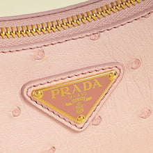 Prada Pink Re-Edition Mini Ostrich Bag