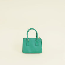 Prada Mango Green Galleria Small Tote Bag