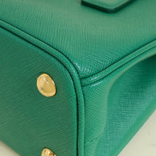 Prada Mango Green Galleria Small Tote Bag