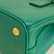 Prada Mango Green Galleria Small Tote Bag