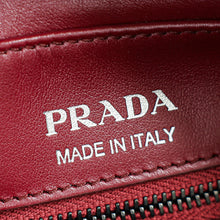 Prada Burgundy Diagramme Soft Calf Camera Bag
