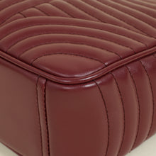Prada Burgundy Diagramme Soft Calf Camera Bag