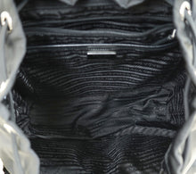 Prada Black Re-Nylon Medium Backpack w/ Pouch