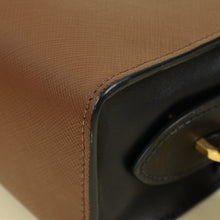 Prada Bicolor Esplanade Shoulder Bag