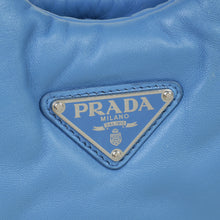 Prada Blue Celeste Soft Padded Small Shoulder Bag