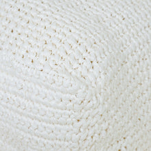 Prada Bicolor Logo Raffia Crochet Tote Bag