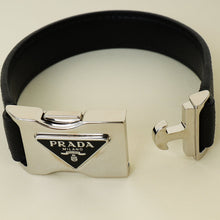 Prada Black Buckle Clasp Bracelet