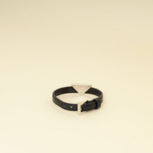 Prada Black Logo Bracelet