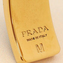 Prada Black Metal Bracelet