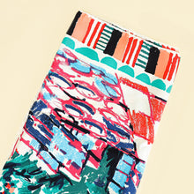 Prada Multicolor Printed Silk Scarf 90