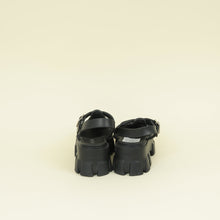 Prada Black Logo Foam Rubber Sandal 38