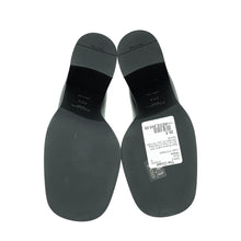 Prada Black Brushed Heeled Loafers 36.5