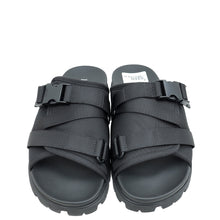 Prada Black Re-Nylon Buckle Slide Sandal 6