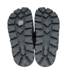 Prada Black Re-Nylon Buckle Slide Sandal 6