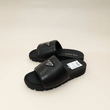 Prada Logo Padded Nappa Slide Sandal 7