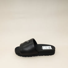 Prada Logo Padded Nappa Slide Sandal 7