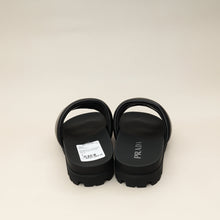 Prada Logo Padded Nappa Slide Sandal 7