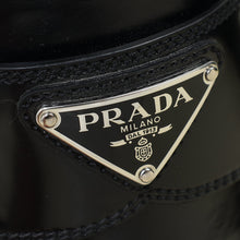 Prada Black Chocolate Brushed Loafers 36.5