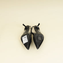 Prada Black Triangle Logo Slingback 55mm Pumps