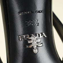 Prada Black Triangle Logo Slingback 55mm Pumps
