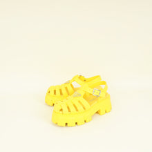 Prada Yellow Foam Rubber Sandal 38