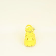 Prada Yellow Foam Rubber Sandal 38