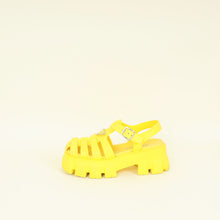 Prada Yellow Foam Rubber Sandal 38