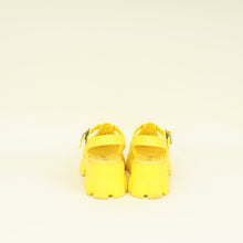 Prada Yellow Foam Rubber Sandal 38
