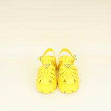 Prada Yellow Foam Rubber Sandal 38