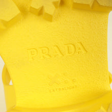 Prada Yellow Foam Rubber Sandal 38