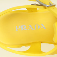 Prada Yellow Foam Rubber Sandal 38