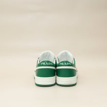 Prada Bicolor Downtown Perforated Sneakers 37.5