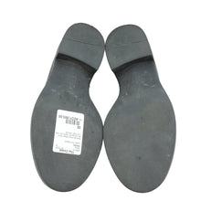 Prada Black Brushed Triangle Logo Loafers 38